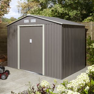 Wfx Utility Ft W X Ft D Apex Metal Shed Wayfair Co Uk